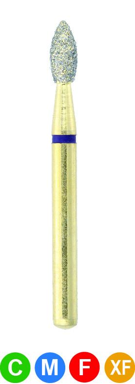 GA17 G368/018 Dentalree GOLD PLATED premium multi-use Diamond Burs