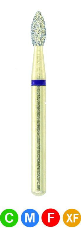 GA17S G368/016 Dentalree GOLD PLATED premium multi-use Diamond Burs
