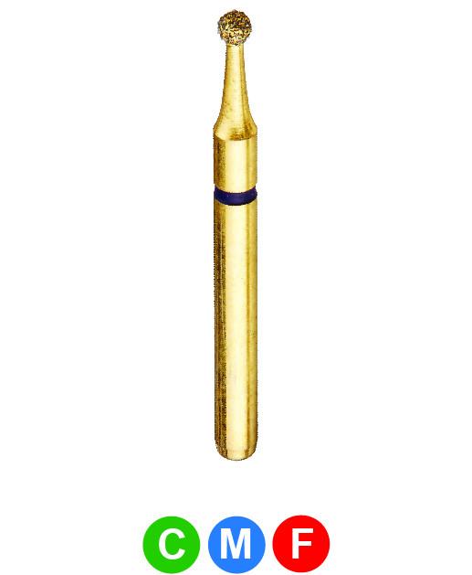 GA2 G801/012 Dentalree GOLD PLATED premium multi-use Diamond Burs