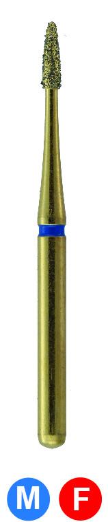 GA21 G889/009 Dentalree GOLD PLATED premium multi-use Diamond Burs