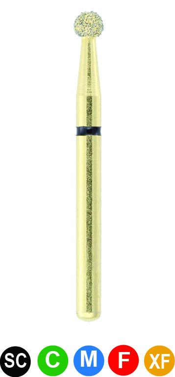 GA4 G801/018 Dentalree GOLD PLATED premium multi-use Diamond Burs