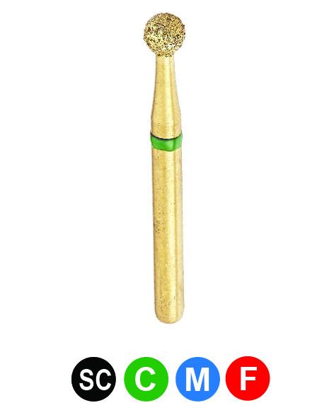 GA5 G801/021 Dentalree GOLD PLATED premium multi-use Diamond Burs
