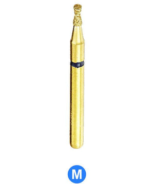GA9S G806/009 Dentalree GOLD PLATED premium multi-use Diamond Burs