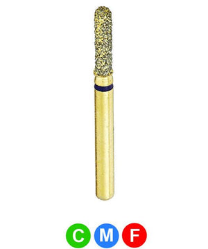 GB2 G880/014 Dentalree GOLD PLATED premium multi-use Diamond Burs