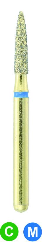 GB9S G30011/014 Dentalree GOLD PLATED premium multi-use Diamond Burs