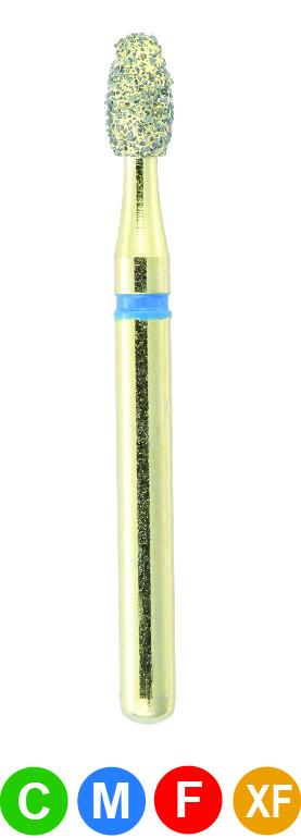GC15RS G379/018 Dentalree GOLD PLATED premium multi-use Diamond Burs