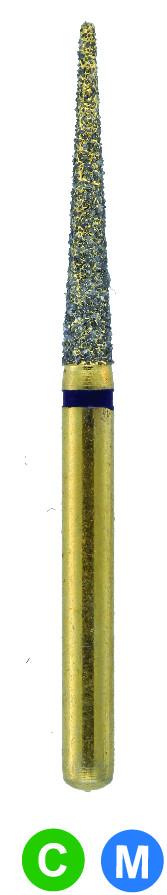 GC3S G850N/016 Dentalree GOLD PLATED premium multi-use Diamond Burs