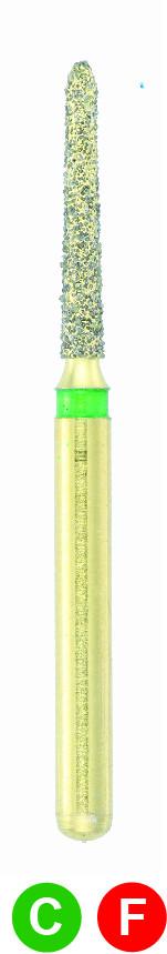 GS2S G878K/012 Dentalree GOLD PLATED premium multi-use Diamond Burs