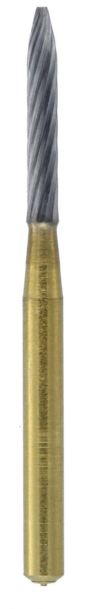 12 Flute H48L012 Dentalree Premium T&F Carbide Burs - Midwest Type Made in Canada