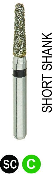 Dentalree Economic SHORT SHANK Multi-Use Diamond Burs 850/010