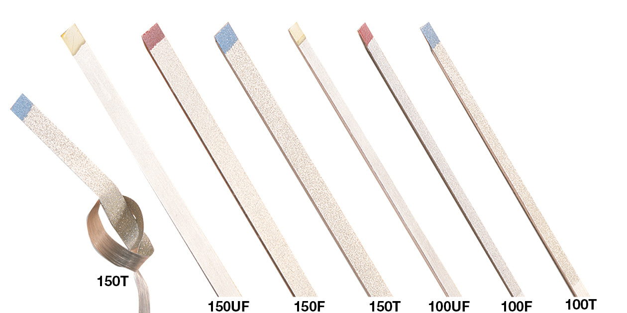 Ricarica Strisce Diamantate Premier Compo-Strip - 45 Micron, Singolo Lato, Rosse - Foto 5