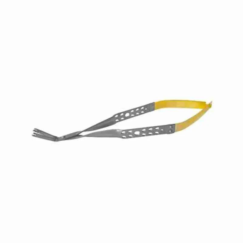 15cm Universal Corn Forceps Castroviejo Lock Diamond Flat-Handle 45′ Angled (CORN/45B)