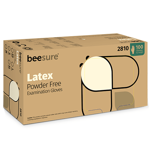 EcoBee BeeSure Latex Gloves 600