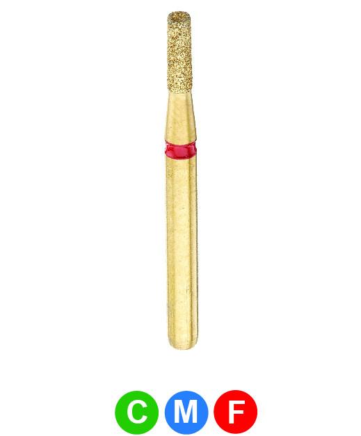 GA14 G835/014  Dentalree GOLD PLATED premium multi-use Diamond Burs 