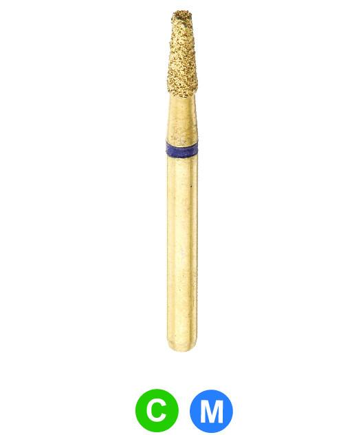 GA16 G845/016 Dentalree GOLD PLATED premium multi-use Diamond Burs