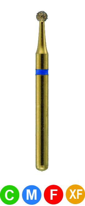 GA2L G801/014  Dentalree GOLD PLATED premium multi-use Diamond Burs