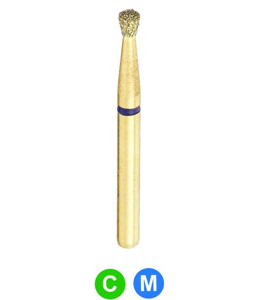 GA8 G805/014  Dentalree GOLD PLATED premium multi-use Diamond Burs