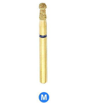 GAL3 G802/016  Dentalree GOLD PLATED premium multi-use Diamond Burs 