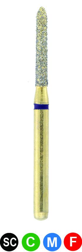 GB11 G878/012  Dentalree GOLD PLATED premium multi-use Diamond Burs