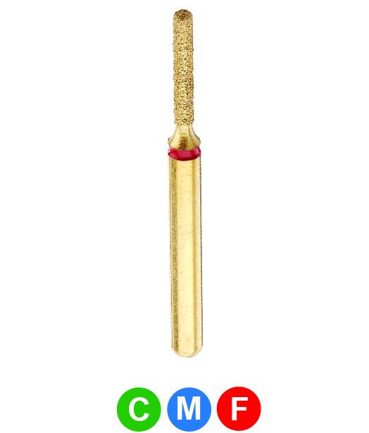 GB1SS G836KR/010  Dentalree GOLD PLATED premium multi-use Diamond Burs 