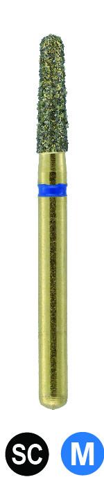 GB5MS G855/016  Dentalree GOLD PLATED premium multi-use Diamond Burs 