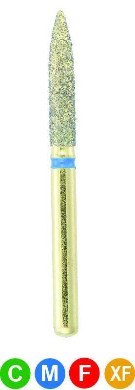  GB9M G862/016 Dentalree GOLD PLATED premium multi-use Diamond Burs