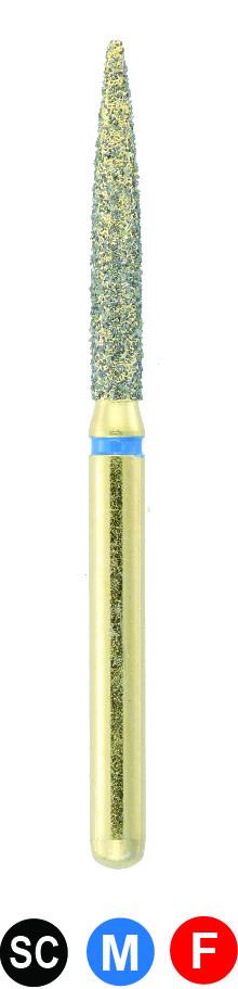 GC10M G863/014 Dentalree GOLD PLATED premium multi-use Diamond Burs