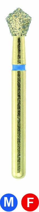 GC19 G905/027   Dentalree GOLD PLATED premium multi-use Diamond Burs