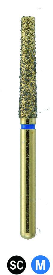 GC2M G848/018 Dentalree GOLD PLATED premium multi-use Diamond Burs 