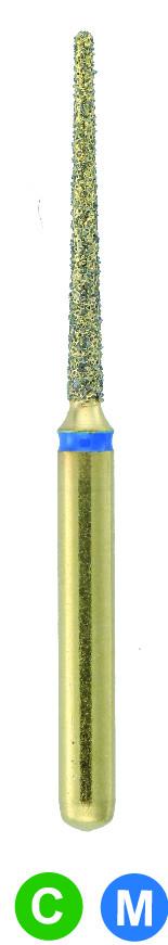 GCC4SS G850/010  Dentalree GOLD PLATED premium multi-use Diamond Burs 