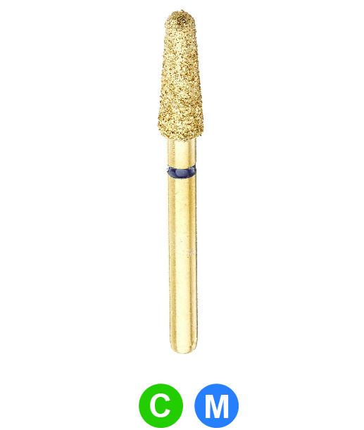 GD3 G855/025  Dentalree GOLD PLATED premium multi-use Diamond Burs 