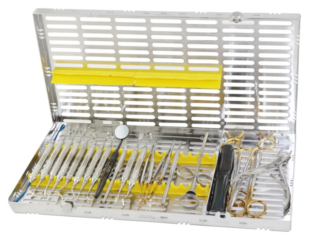 Oral Surgery Kit  - 20 pcs w/ Cassette by Hunza