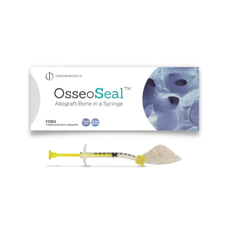 OsseoSeal Allograft Bone in a Syringe by OneDayBiotech