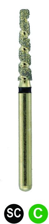 TBB3 T847/014XC Dentalree Premium Turbo Diamond Burs