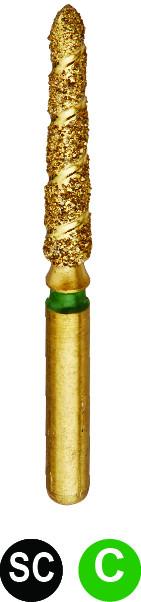 TS3L T879K/018 Dentalree Premium Turbo Diamond Burs 