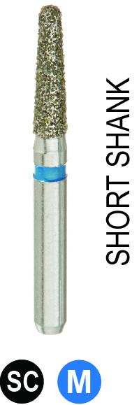 Dentalree Economic SHORT SHANK Multi-Use Diamond Burs S855/016	