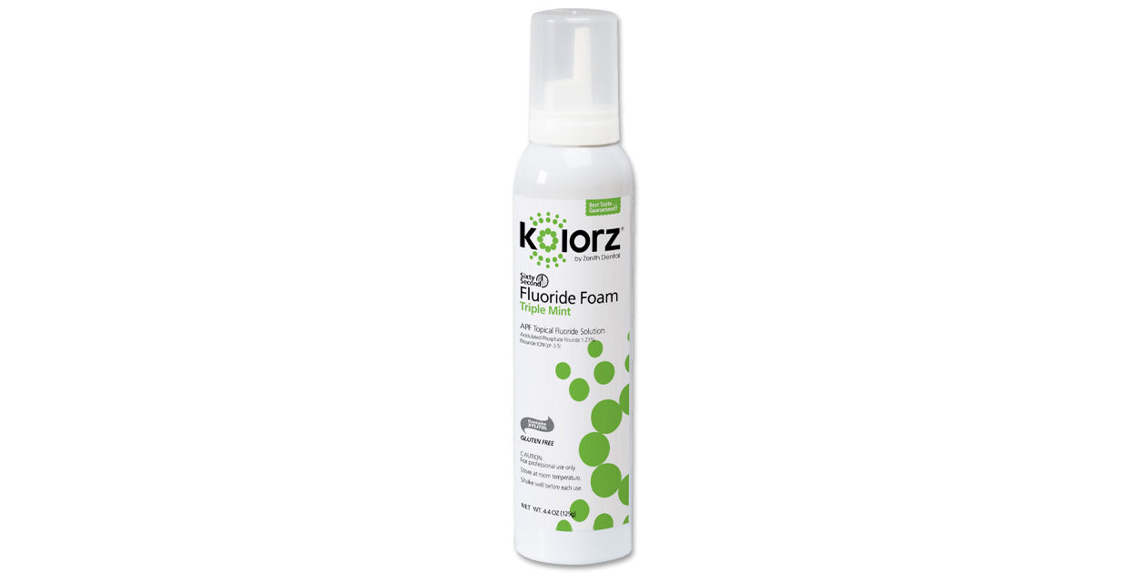 Kolorz® Sixty-Second Fluoride Foam by DMG America