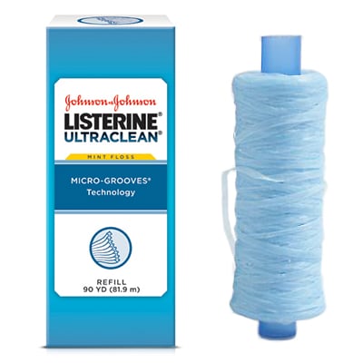 Listerine UltraClean Mint Floss Refill by LG H&H USA