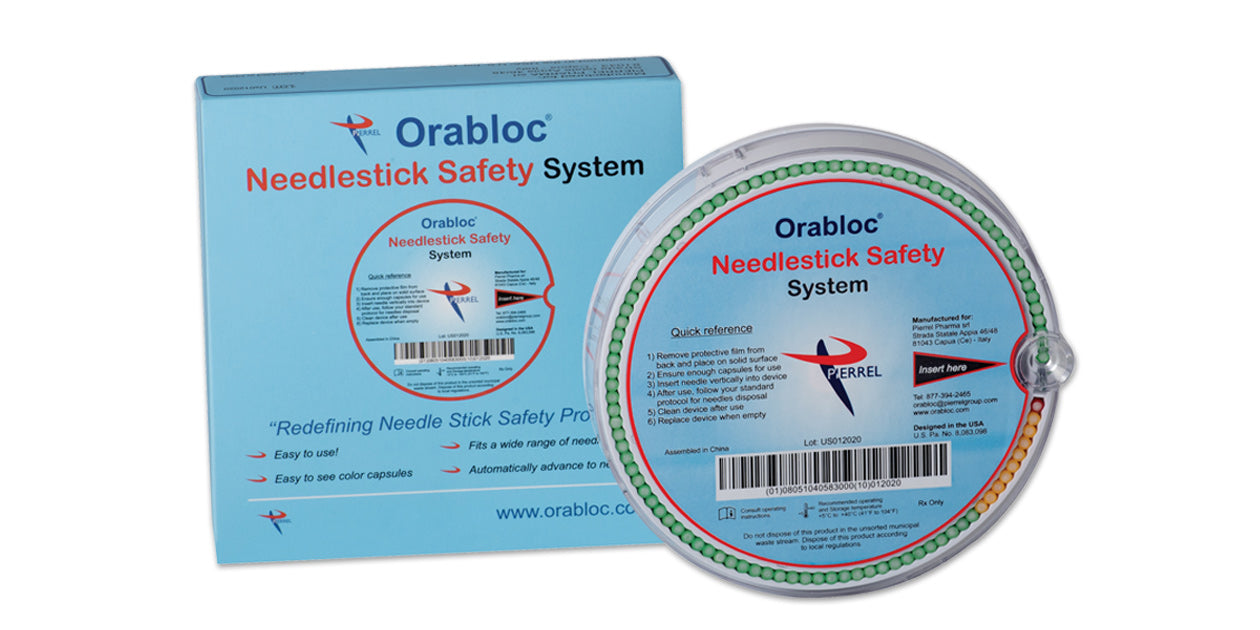 Orabloc Needlestick Safety System by Pierrel