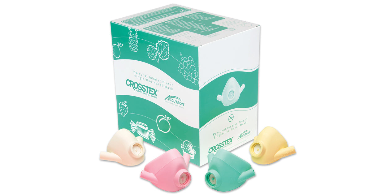 Ripple Plus Inhalers Personal Inhaler Plus+™ (PIP+) Nasal Hood by Crosstex (Accutron)