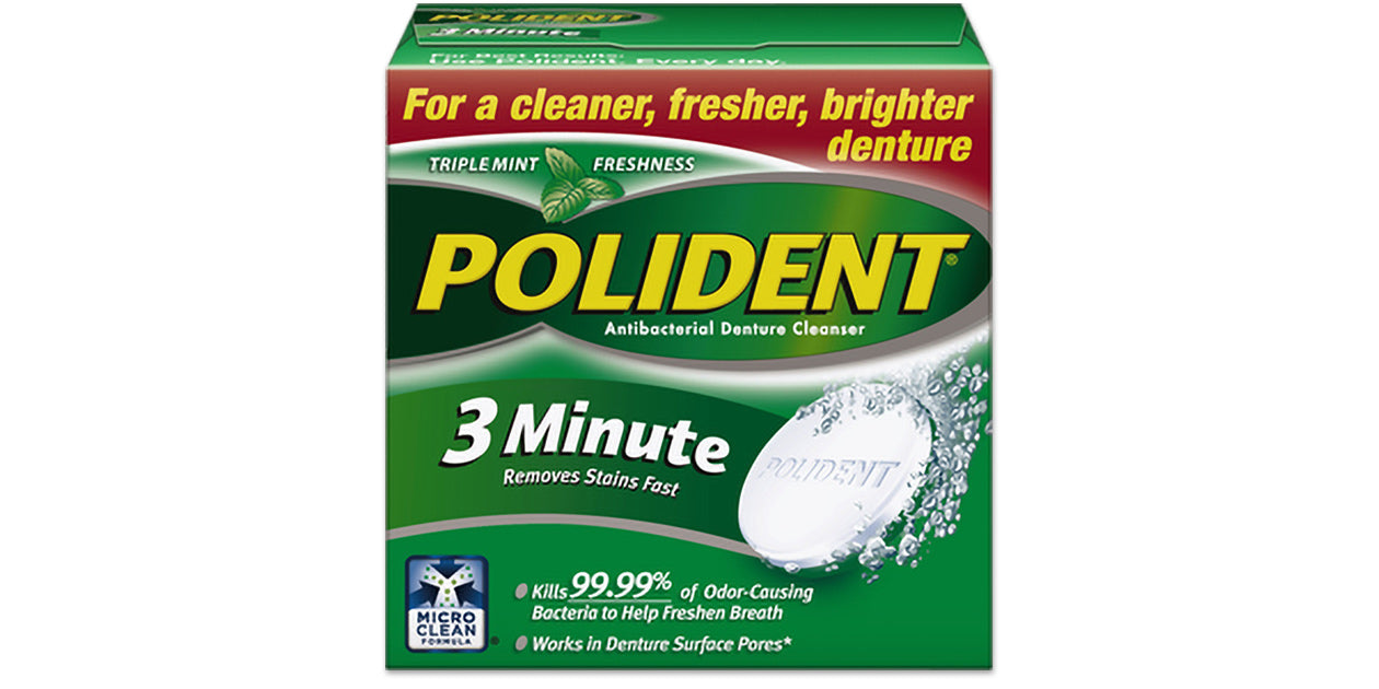 Polident® Denture Cleansers by GSK - Haleon