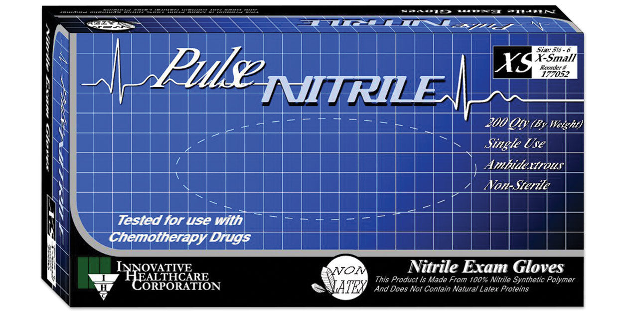 Pulse Nitrile Glove by Innovative Healthcare Corp (IHC)