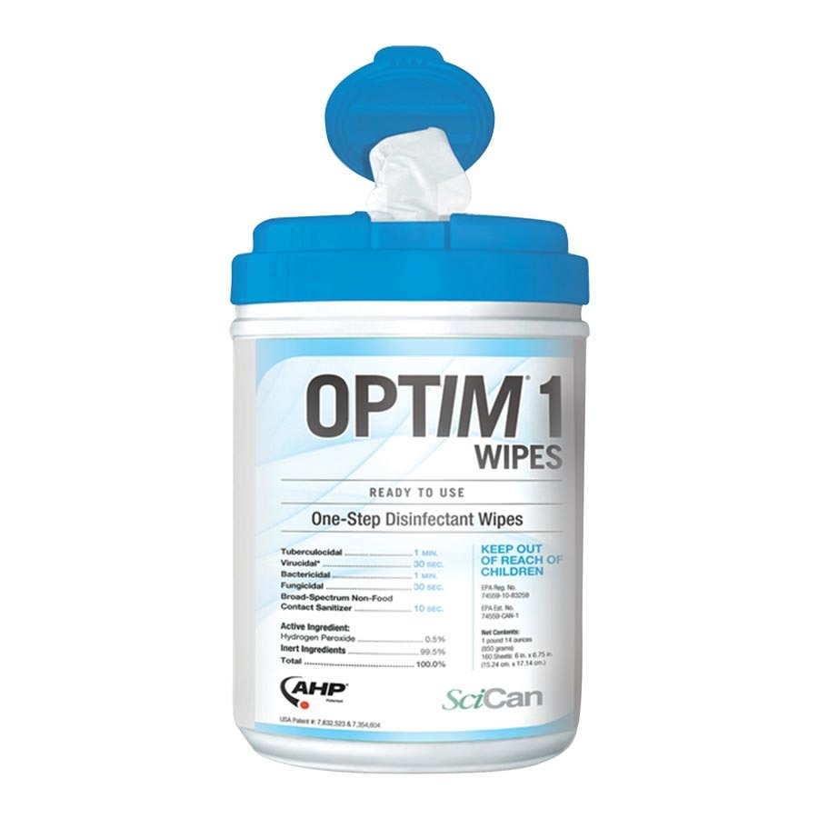 scican optim 1 wipes