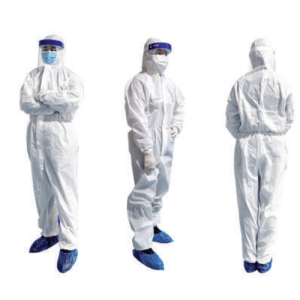 disposable coverall safety suit